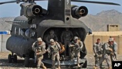 دو عسکر ناتو در حادثه سقوط هلی کوپتر در افغانستان کشته شدند