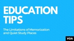 Education Tips - The Limitations of Memorization 