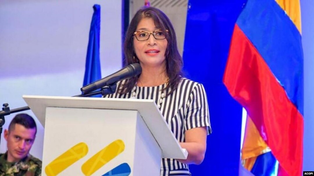 Rosmery Quintero, presidenta de la Asociación Colombiana de las Micro, Pequeñas y Medianas Empresas, ACOPI.