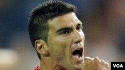 Pesepakbola Jose Antonio Reyes yang pernah bermain untuk Arsenal, kembali ke klub lamanya, Sevilla (foto:dok).