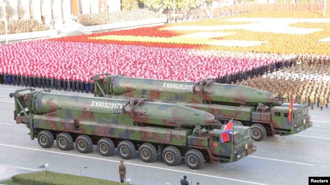 Phi đạn đạn đạo liên lục địa (ICBM) của Bắc Triều Tiên