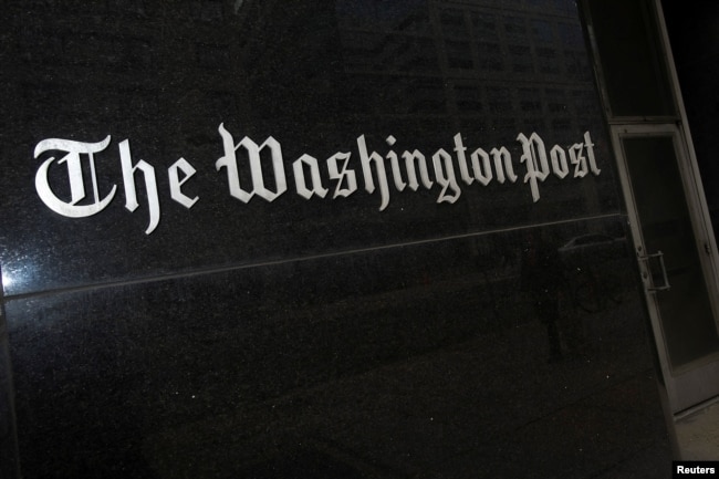 FILE - A general view of the exterior of The Washington Post Company headquarters in Washington, March 30, 2012. (REUTERS/Jonathan Ernst)