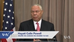Marekani yampoteza kiongozi shupavu hayati Colin Powell