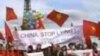 Giới trẻ Việt Nam ở nước ngoài biểu tình chống Trung Quốc-phần 2