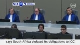 VOA60 Africa - ICC: South Africa Failed Obligations by Not Arresting Sudan's Bashir