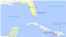 Map shows locations of Palm Beach, Florida and Haiti.