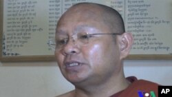 Venerable Chan Horn, chief of monk at the Buddhikaram pagoda in Silver Spring, Maryland.