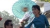 Burmese Focus on Aung San Suu Kyi's Campaign Trail