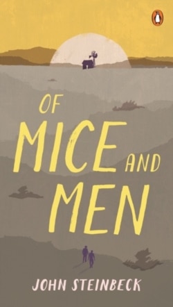 Từ trên xuống: Of Mice and Men, của John Steinbeck bản tiếng Anh; Des souris et des hommes bản tiếng Pháp; Của Chuột và Người, bản dịch của Hoàng Ngọc Khôi và Nguyễn Phúc Bửu Tập, Nxb Văn Sài Gòn 1967. Từ sau 1975, bản tiếng Việt này đã được tái bản nhiều lần ở Việt Nam.