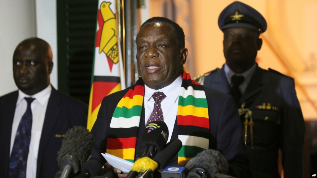 President Emmerson Mnangangwa 