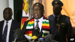 President Emmerson Mnangangwa 