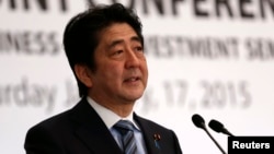 日本首相安倍晉三。（資料圖片）