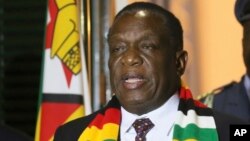 President Emmerson Mnangangwa Announces Robert Mugabe's Death 2