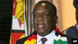 Mutungamiri wenyika VaEmmerson Mnangangwa 