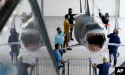 "Jaws" Installation at The Academy Museum of Motion Pictures