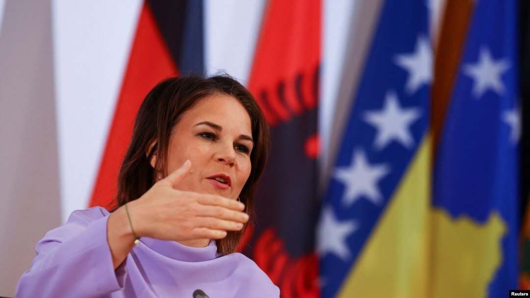 جرمنی کی وزیرخارجہ اینالینا بیربوک