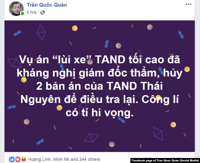 Tiếng nói công luận làm đổi chiều công lý trong vụ lùi xe trên cao tốc