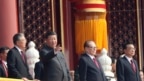 Các lãnh đạo Trung Quốc qua các thời kỳ trên lễ đài kỷ niệm 70 năm quốc khánh Trung Quốc