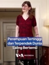 Perempuan Tertinggi & Terpendek Dunia Saling Bertemu