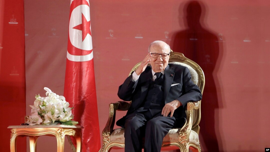 Prezida Beji Caid Essebsi wa Tuniziya 