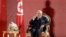 FILE - This photo provided by the Tunisian presidency shows the Tunisian President Beji Caid Essebsi during a meeting in Monastir, eaqtern Tunisia Saturday, April 6, 2019. 