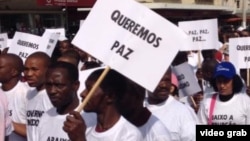 Desfile da Paz em Maputo, Moçambique 