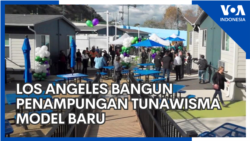 Los Angeles Bangun Penampungan Tunawisma Model Baru