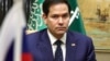 U.S. Secretary of State Marco Rubio sits during an interview at Diriyah Palace in Riyadh, Saudi Arabia, Feb. 18, 2025. Rubio announced on X earlier this month that he would not attend the G20 meeting in South Africa later this week because he objected to the meeting’s agenda.