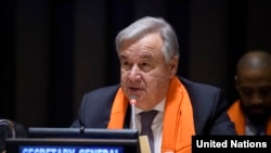 BM Genel Sekreteri Antonio Guterres