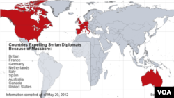 Syria Diplomats Expelled