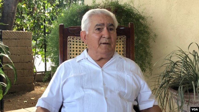 Edén Pastora, aliado del gobierno de Daniel Ortega.