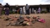 FILE - The belongings of students of Bethel Baptist High School are scattered on school premises as parents of abducted students hope for their return, in the Chikun Local Government Area of Kaduna state, northwest Nigeria, July 14, 2021. 