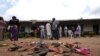 Quelques effets restants des élèves du lycée Bethel Baptist enlevés par des hommes armés dans la zone de gouvernement local de Chikun dans l'État de Kaduna, au nord-ouest du Nigéria, le 14 juillet 2021. (Photo AFP/ Kola Sulaimon)