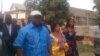 Félix Tshisekedi, leader du Rassemblement, empêché de tenir un meeting à Lubumbashi, 24 octobre 2017. (VOA/Narval Mabila)