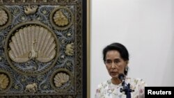 آنگ سان سوچی رهبر دولت میانمار 