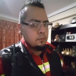 Rocko Terrazas es comandante de los bomberos voluntarios de Punata un pueblo de Cochabamba, centro de Bolivia.