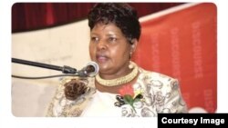 A tweet by the state-controlled Manica Post about the death of Dr. Ellen Gwaradzimba. (Manica Post)