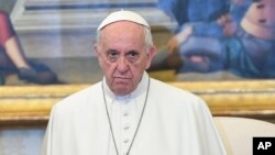Le Pape François au Vatican, le 5 février 2018