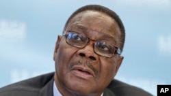Le président Peter Mutharika du Malawi