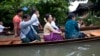 Myanmar Opposition Leader Suu Kyi Visits Flood-hit Area