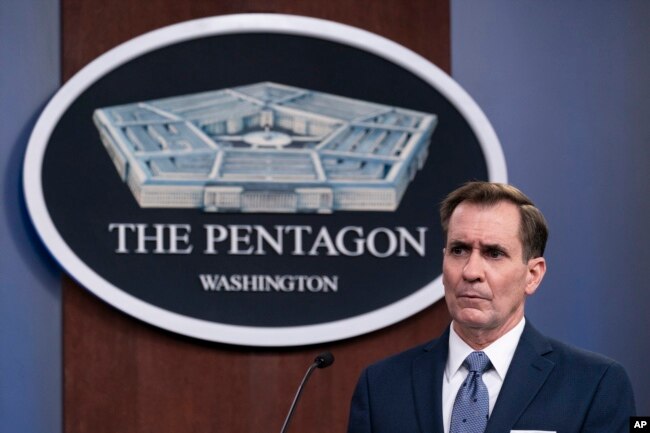 Pentagon Sözcüsü John Kirby