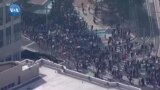 Los-Anjelesda deportatsiyaga qarshi namoyishlar 