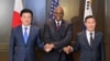 آمریکا، کره جنوبی و ژاپن برای برگزاری تمرین‌های مشترک نظامی توافق کردند