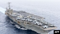 Kapal induk AS USS Harry S Truman (foto: dok). 