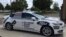 A specially designed delivery car that Ford Motor Co. and Domino’s Pizza will use to test self-driving pizza deliveries, at Domino’s headquarters in Ann Arbor, Michigan, Aug. 24, 2017.