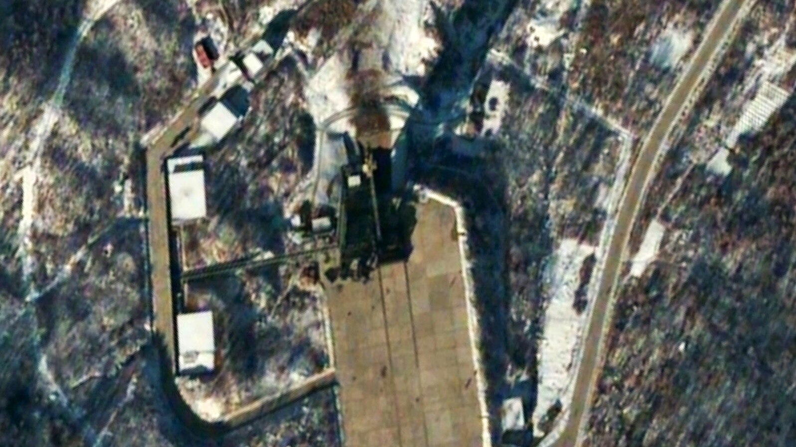 FILE - A satellite image provided by DigitalGlobe shows the Sohae Satellite Launching Station in Tongchang-ri, North Korea.