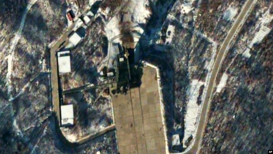 Foto udara Stasiun Peluncuran Satelit dan rudal "Sohae" di Tongchang-ri, Korea Utara (foto: dok).