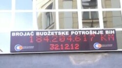 Sarajevo: brojač budžetske potrošnje radi i ove godine