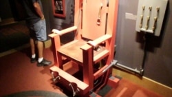 Electric chair at Mob Museum