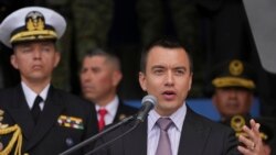 El presidente Daniel Noboa alcanza 80% de aceptación por su lucha contra la inseguridad
